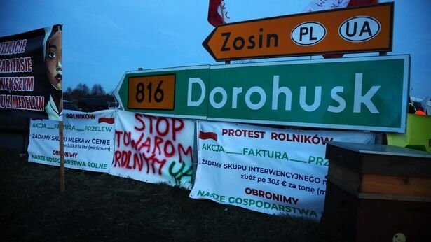 Rolniczy Protest W Dorohusku Rozwi Zany Dziennik Wschodni