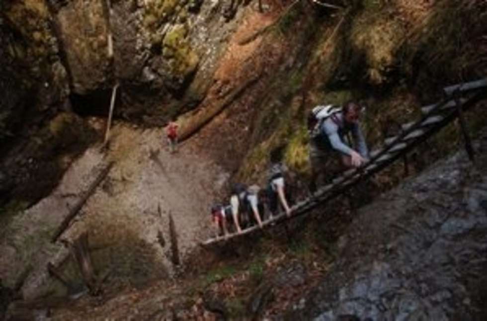  03 05 2005 SLOWACJA SLOWACKI RAJ SZLAK TURYSTYCZNY SUCHA BELA
FOT KUBA KRZYSIAK / DZIENNIK WSCHODNI