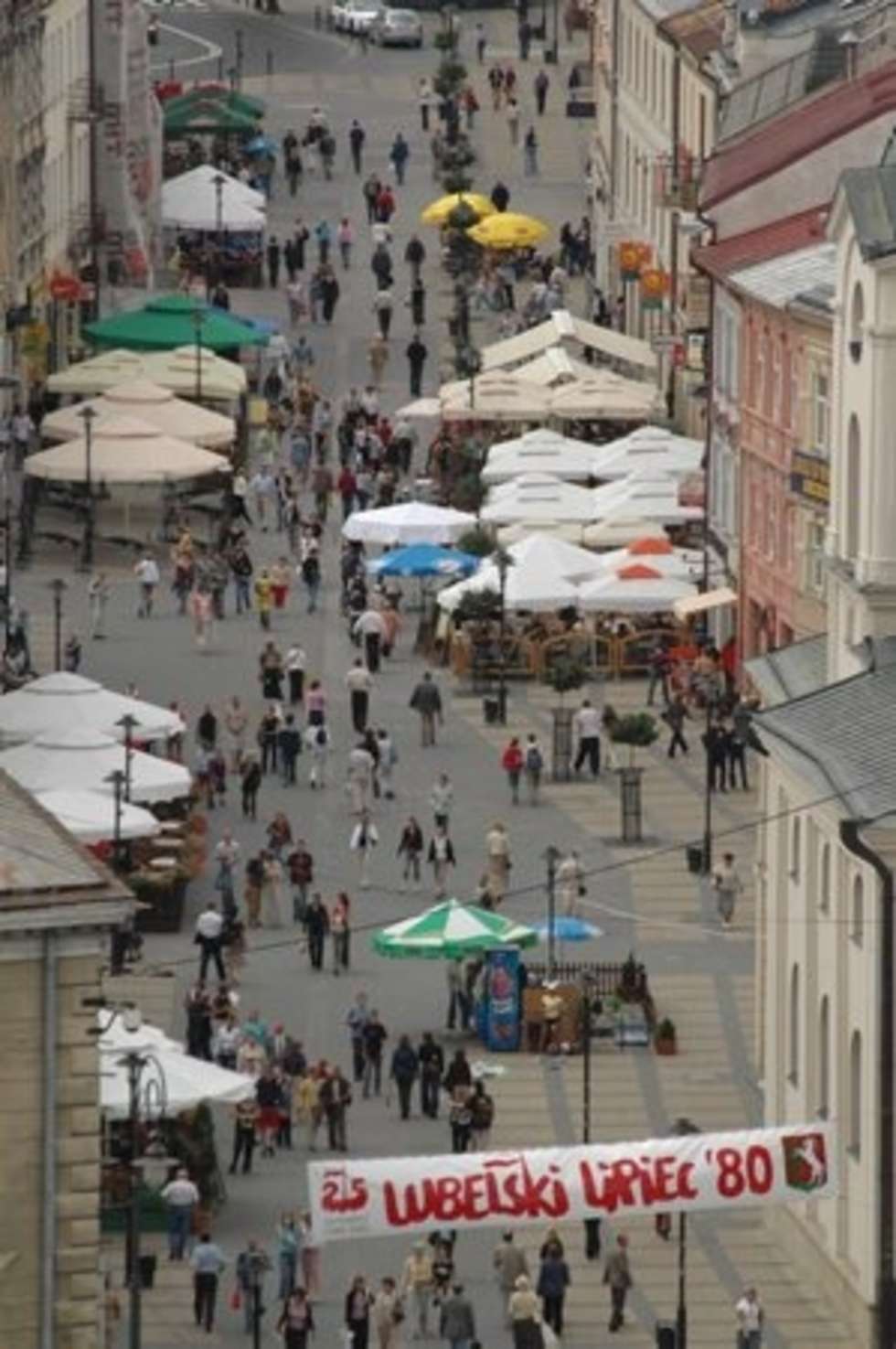  21 07 2005 LUBLIN DEPTAK WIDOK Z WIEZY TRYNITARSKIEJ
FOT JAKUB ORZECHOWSKI/DZIENNIK WSCHODNI