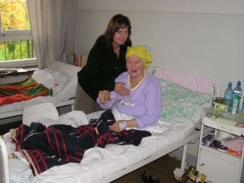  74-letnia Helena Jarosz w krasnickim szpitalu