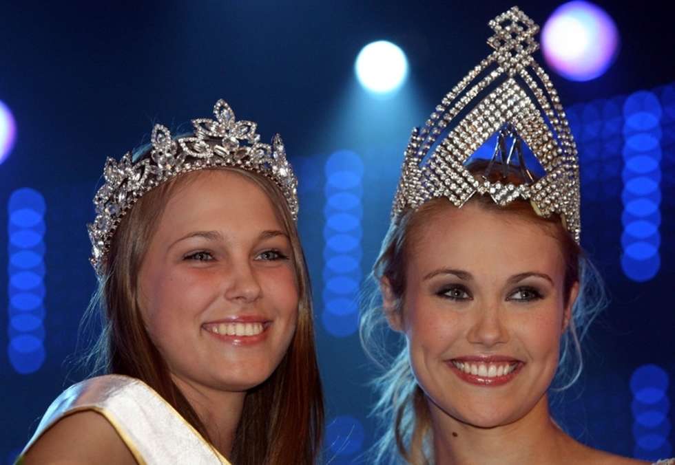  Miss Polski 2006 - Aleksandra Oglaza i Miss Polski Nastolatek - Joanna Skrzyszewska 