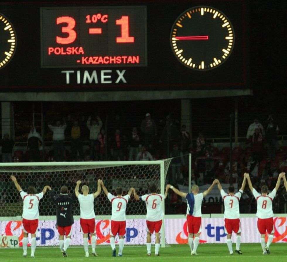  Polska - Kazachstan 3:1 (zdjęcie 2) - Autor: Tomasz Koryszko