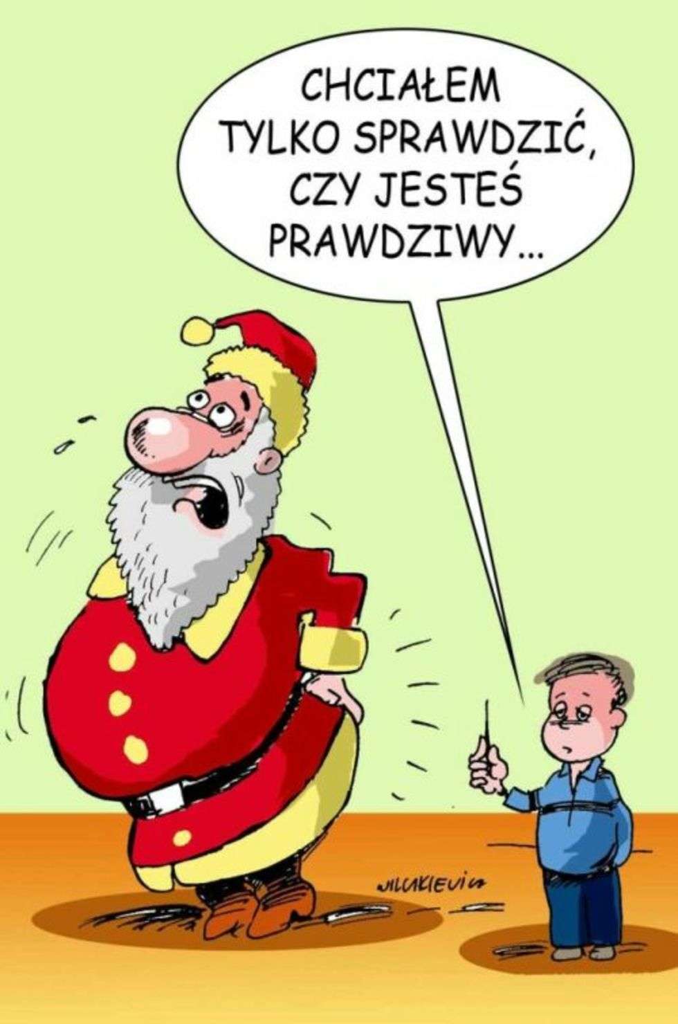  Humoreski świąteczne (zdjęcie 13) - Autor: rys. Tomek Wilczkiewicz