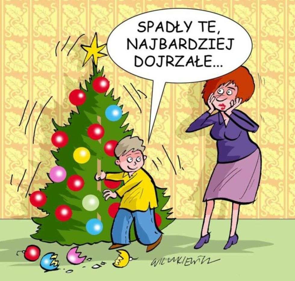  Humoreski świąteczne (zdjęcie 18) - Autor: rys. Tomek Wilczkiewicz