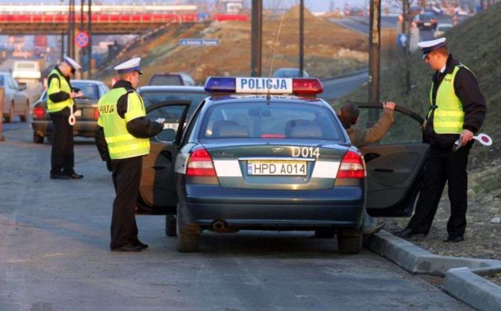  Akcja policji na al. Witosa w Lublinie