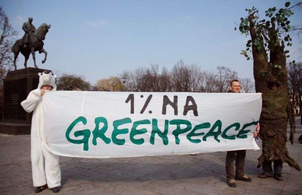  Akcja Greenpeace Polska w Lublinie
