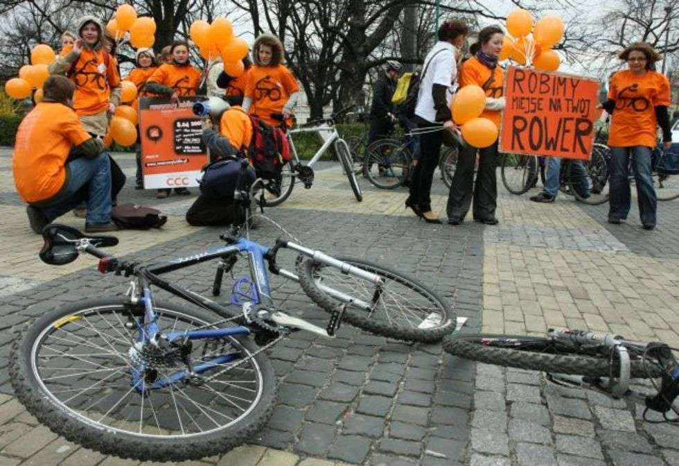  Akcja "Robimy miejsce na twój rower"