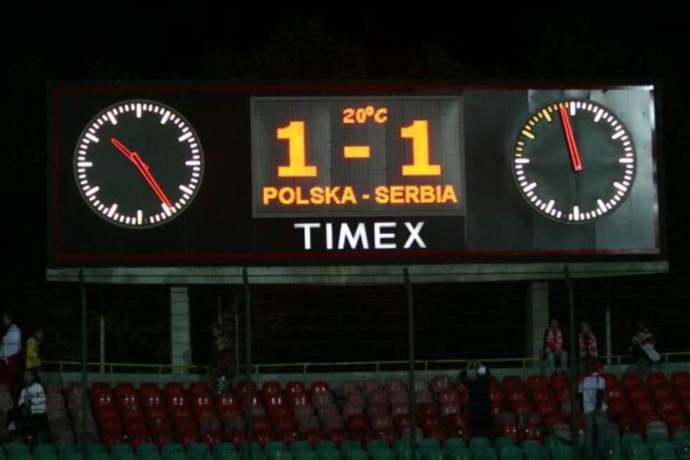  Polska - Serbia 1:1 (zdjęcie 22) - Autor: Maciej Kaczanowski