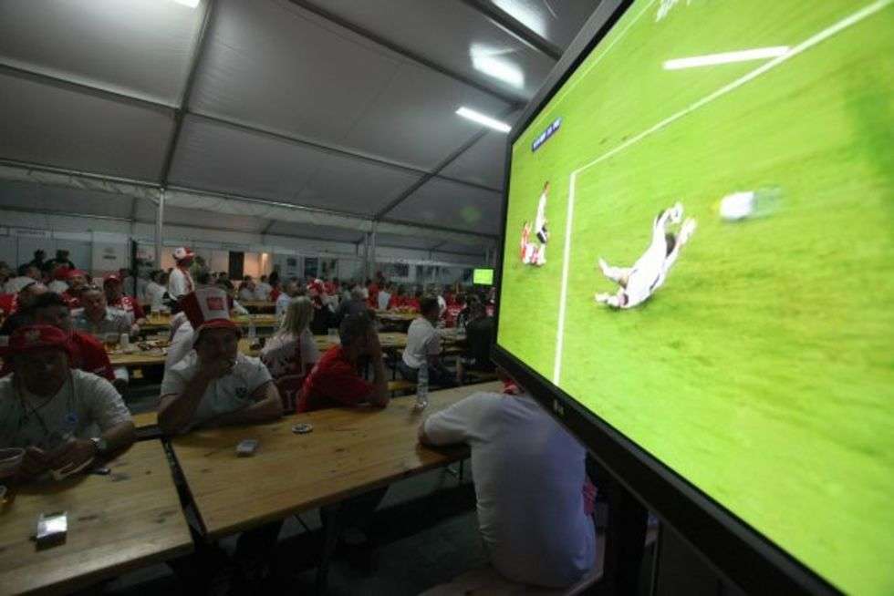  Lublinianie oglądali mecz na telebimie