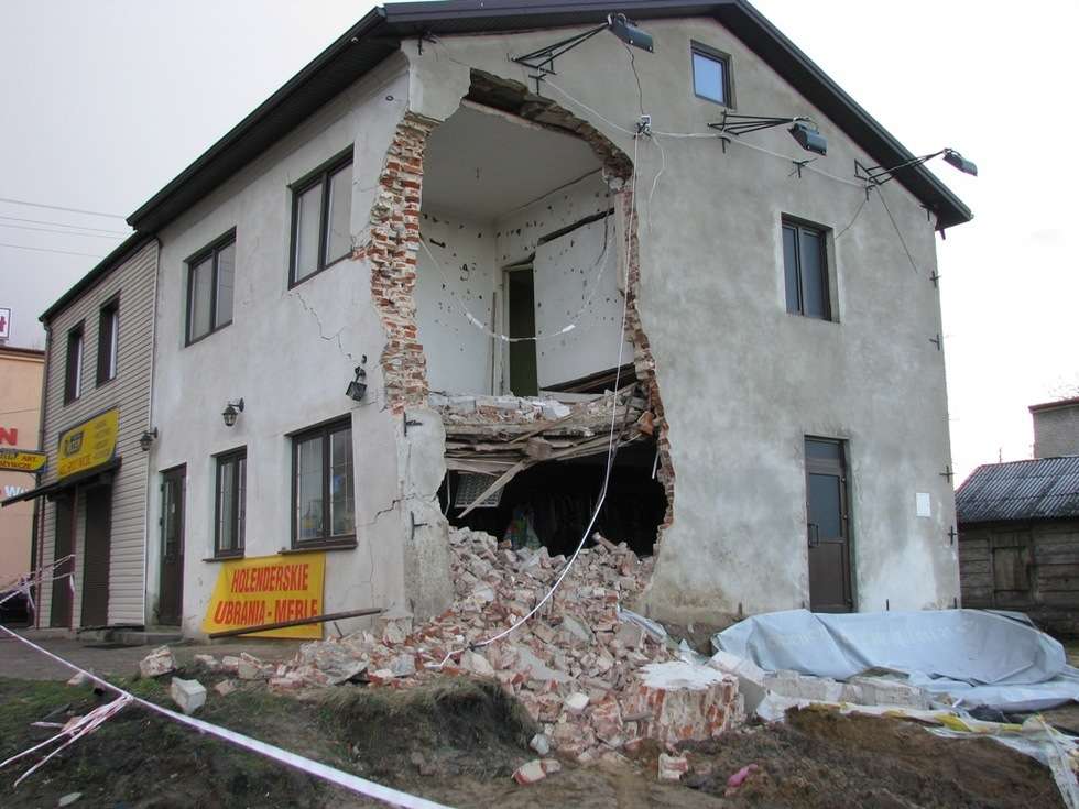  Wypadek w Kurowie  - Autor: Policja