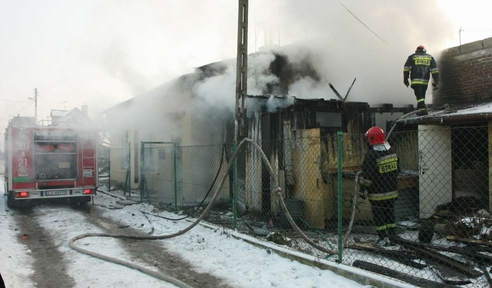  Lublin: pożar ul. Nadbystrzycka (zdjęcie 3) - Autor: Maciej Kaczanowski