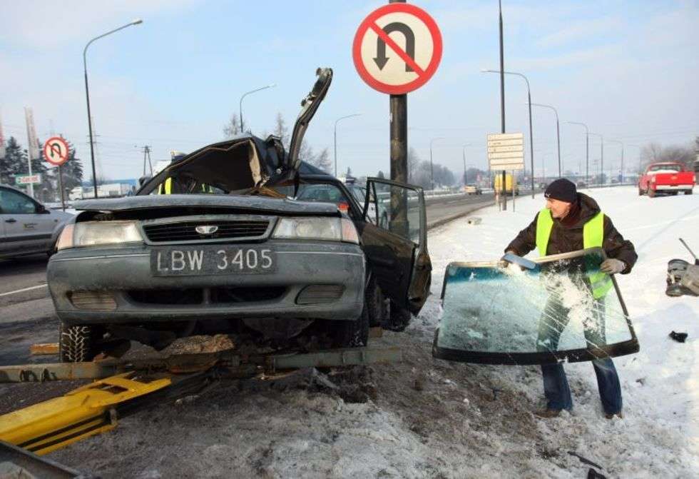  Wypadek w Kalinówce