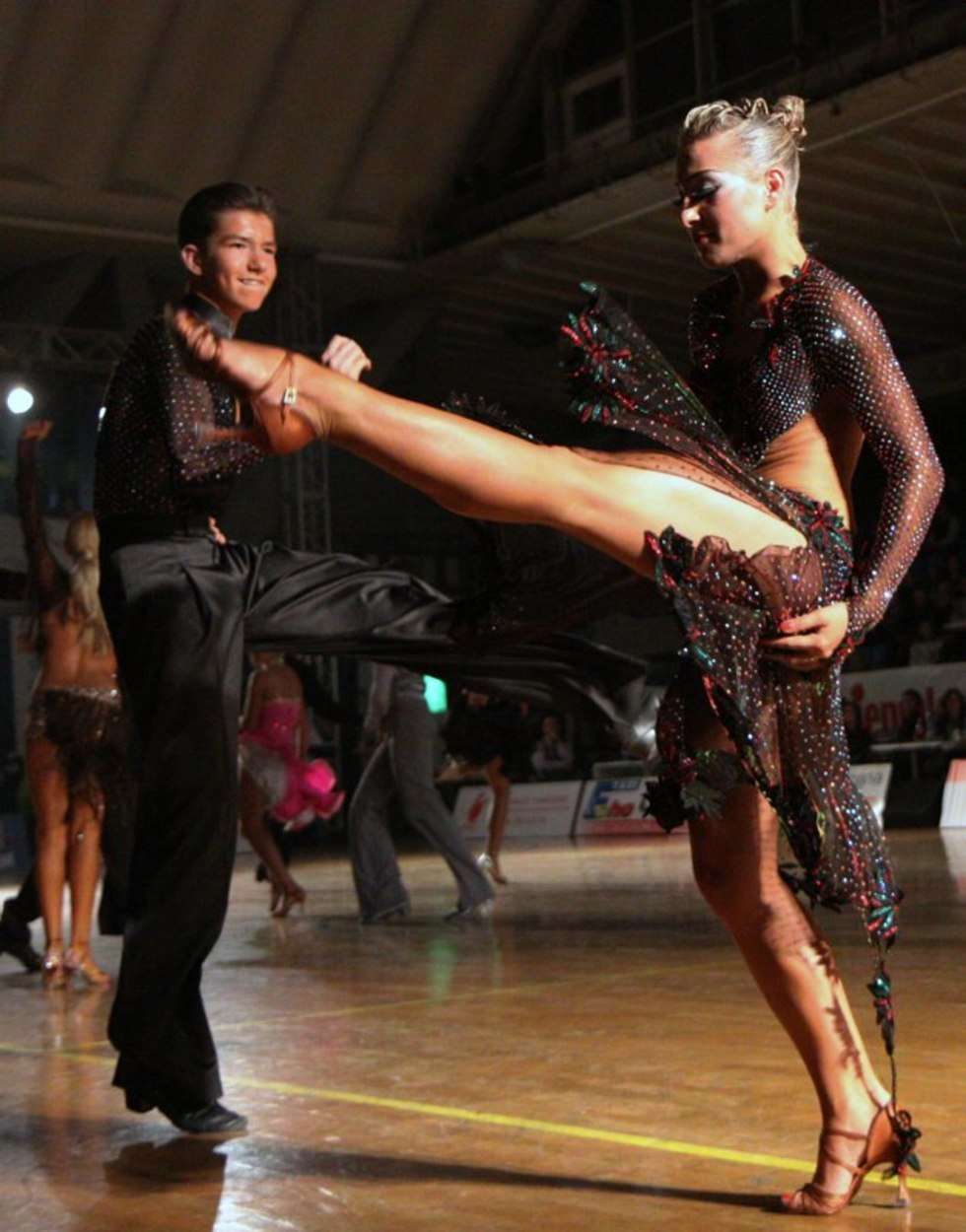  Tańce latynoamerykańskie. (zdjęcie 12) - Autor: Maciej Kaczanowski