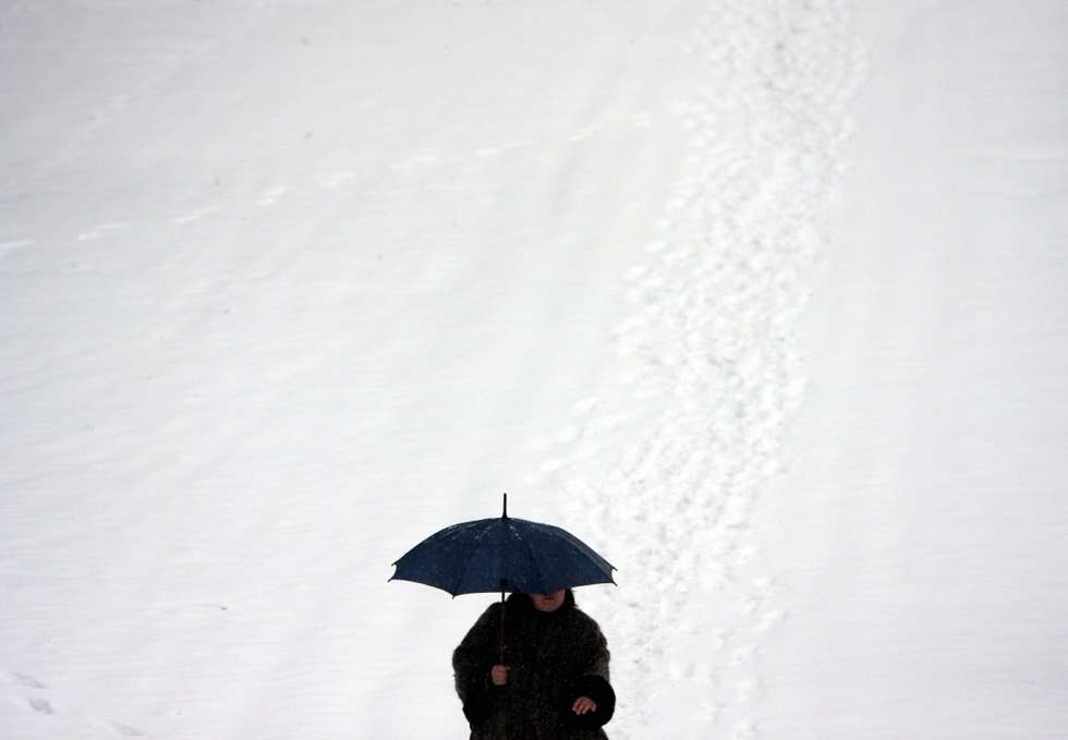  Atak śnieżycy w Lublinie (zdjęcie 5) - Autor: Jacek Świerczynski