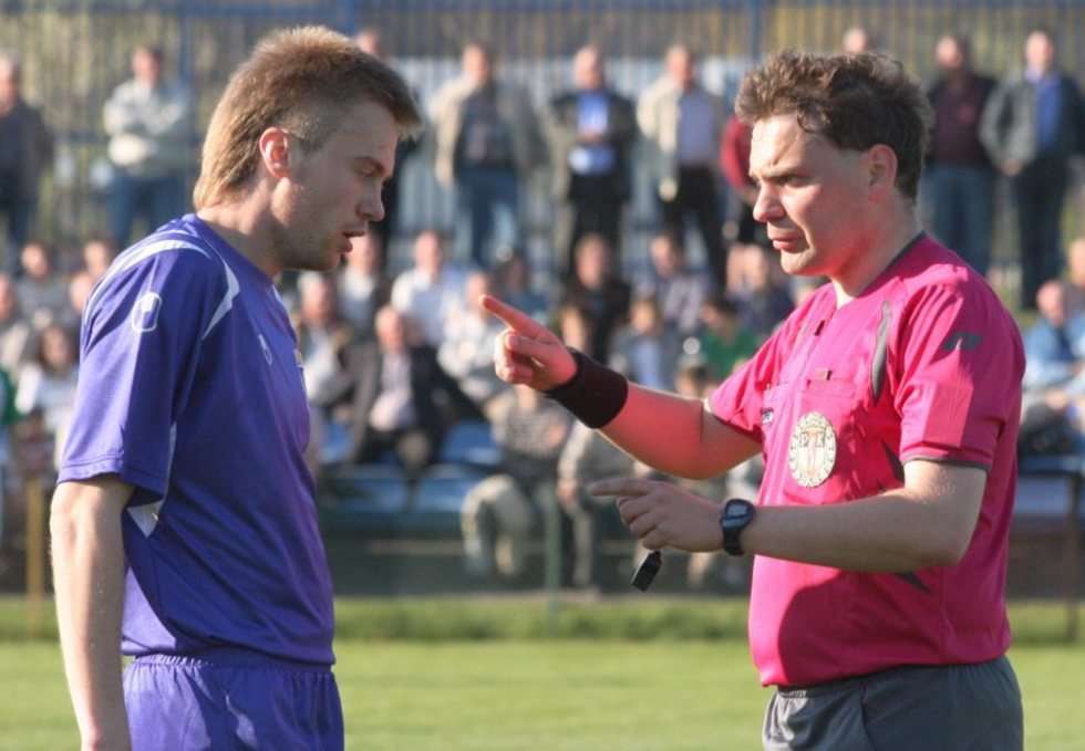  Stal Poniatowa contra Okocimski.  - Autor: Maciej Kaczanowski