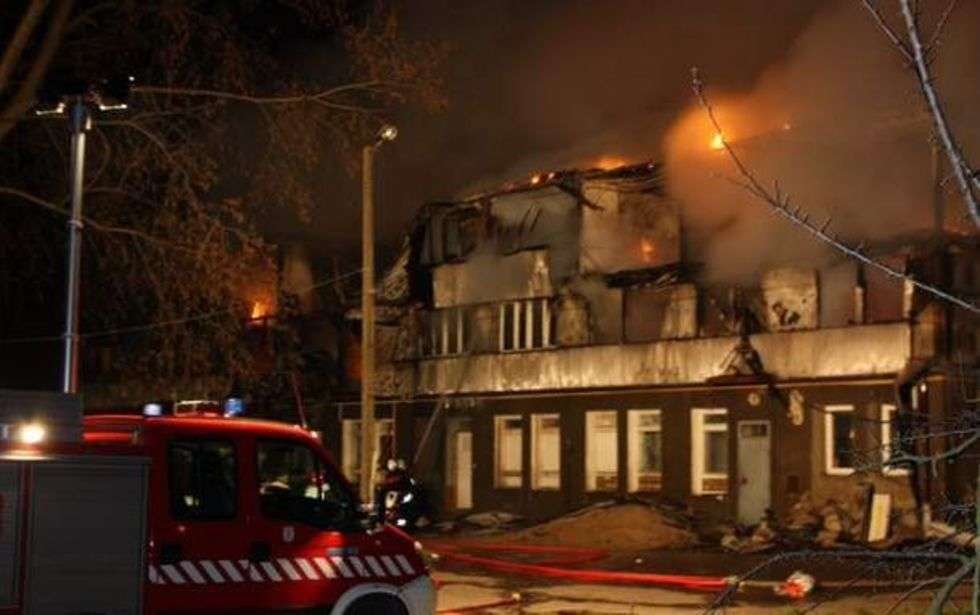  Pożar w Kamieniu Pomorskim (zdjęcie 2) - Autor: GS24.pl