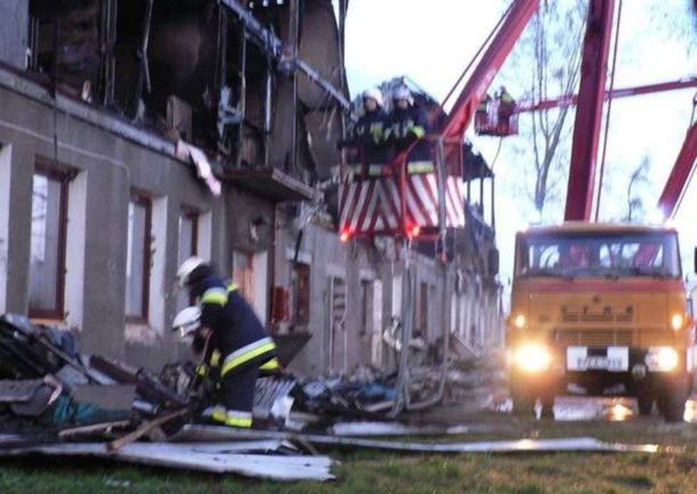  Pożar w Kamieniu Pomorskim (zdjęcie 4) - Autor: GS24.pl