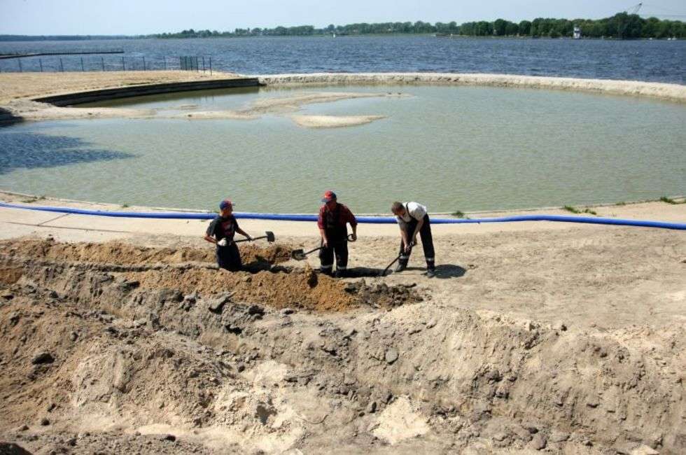  Rozbudowa basenu nad Zalewem  - Autor: Jacek Świerczynski