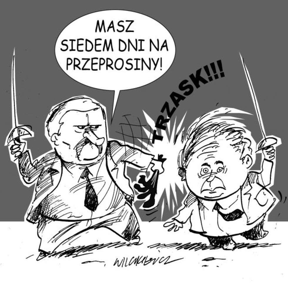  Lech Walesa kontra Lech Kaczynski