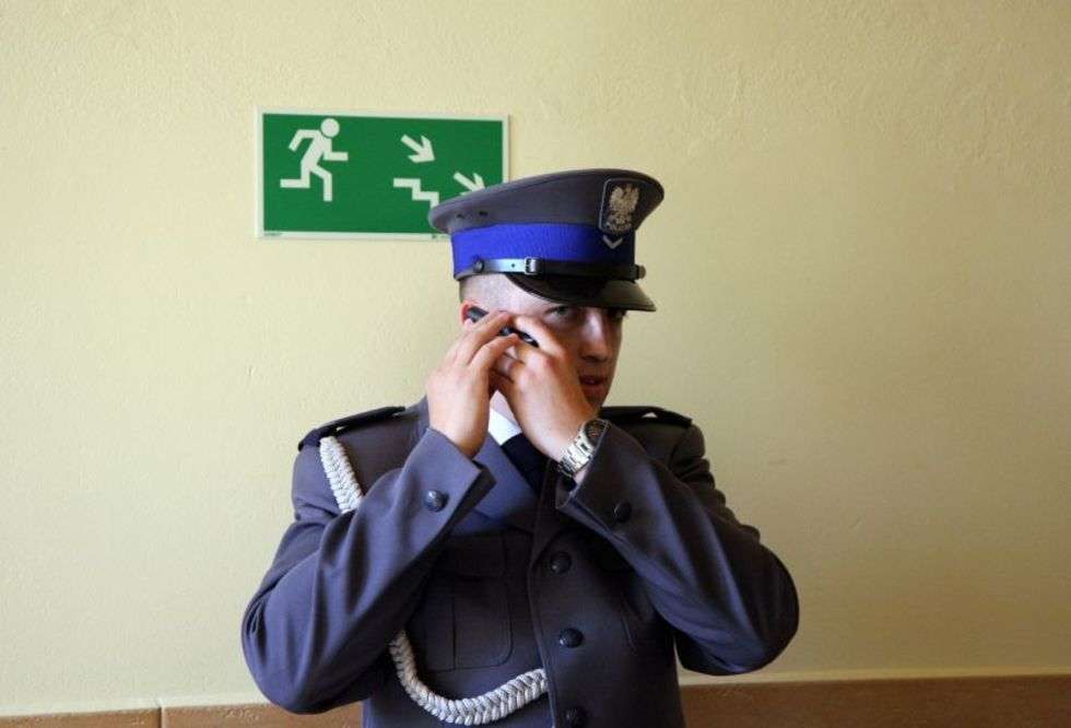  Świeto Policji w Łęcznej (zdjęcie 2) - Autor: Jacek Świerczynski