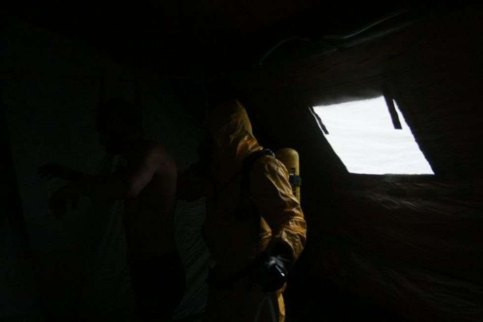  Ćwiczenia służb ratunkowych  (zdjęcie 6) - Autor: Jacek Świerczynski