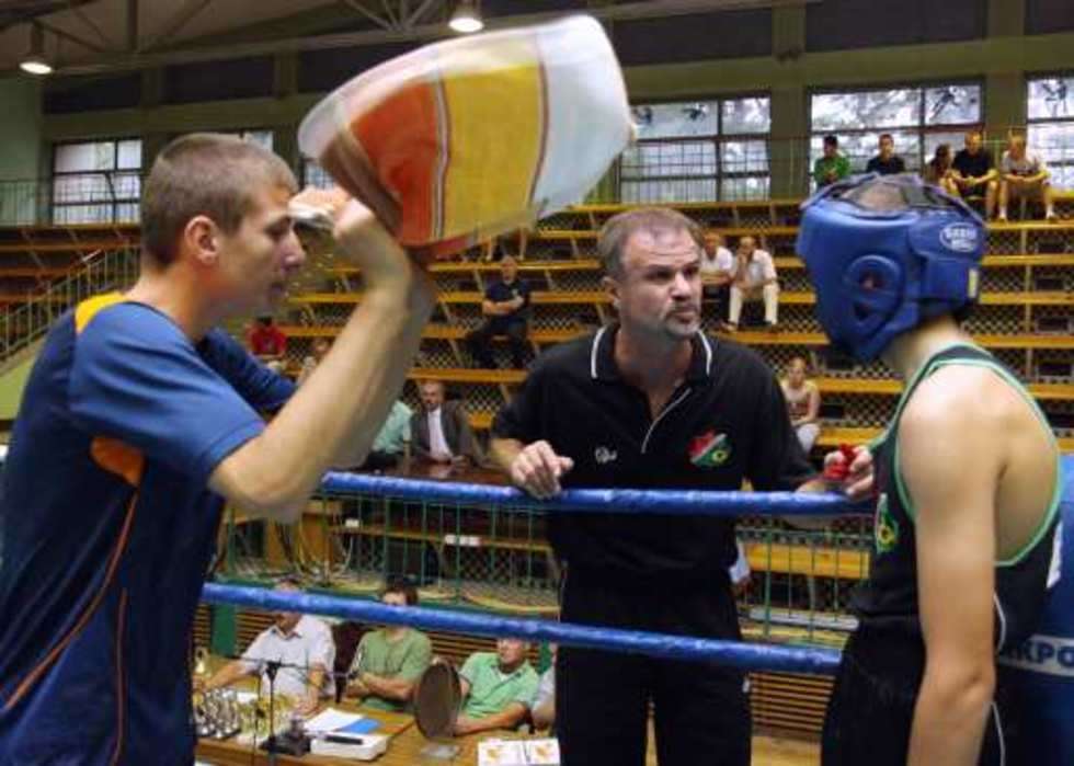  Turniej bokserski w Świdniku. (zdjęcie 2) - Autor: Maciej Kaczanowski.