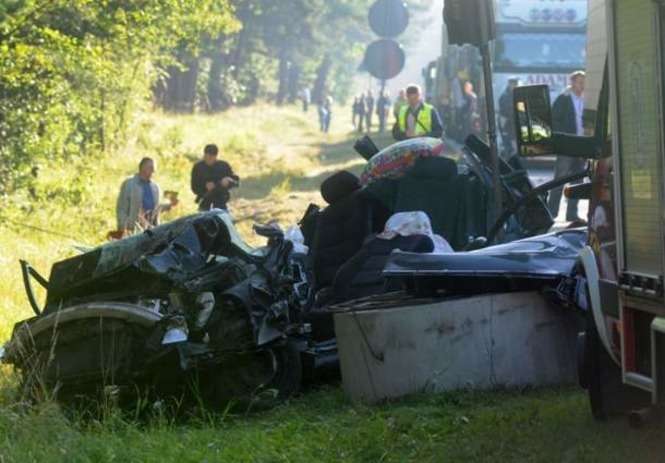Tragiczny wypadek koło Gorzowa - Autor: Renata Ochwat/Gazeta Lubuska