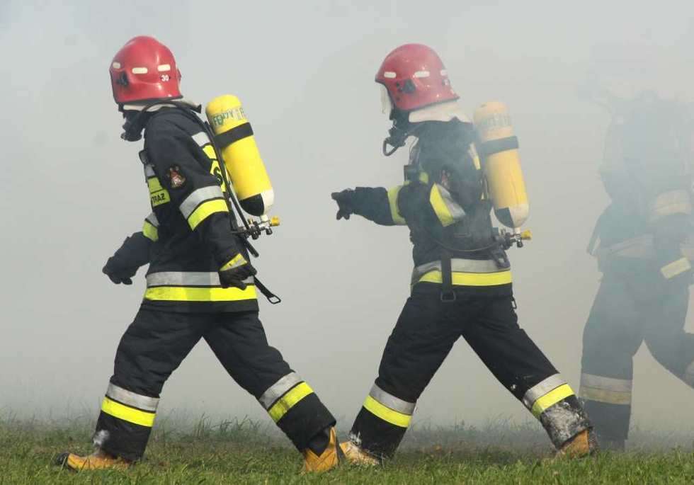  Ćwiczenia ratunkowe w Świdniku. (zdjęcie 7) - Autor: Maciej Kaczanowski