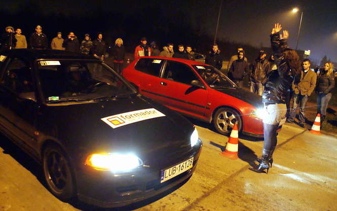 Legalne wyścigi uliczne w Chełmie