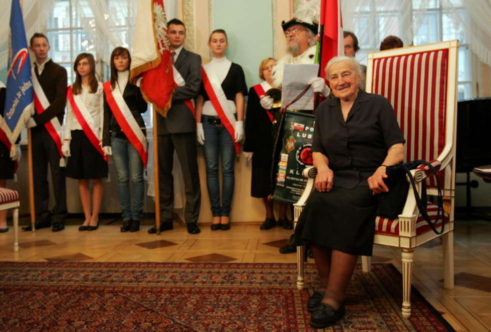  Wanda Półtawska honorowym obywatelem Lublina (zdjęcie 1) - Autor: Karol Zienkiewicz