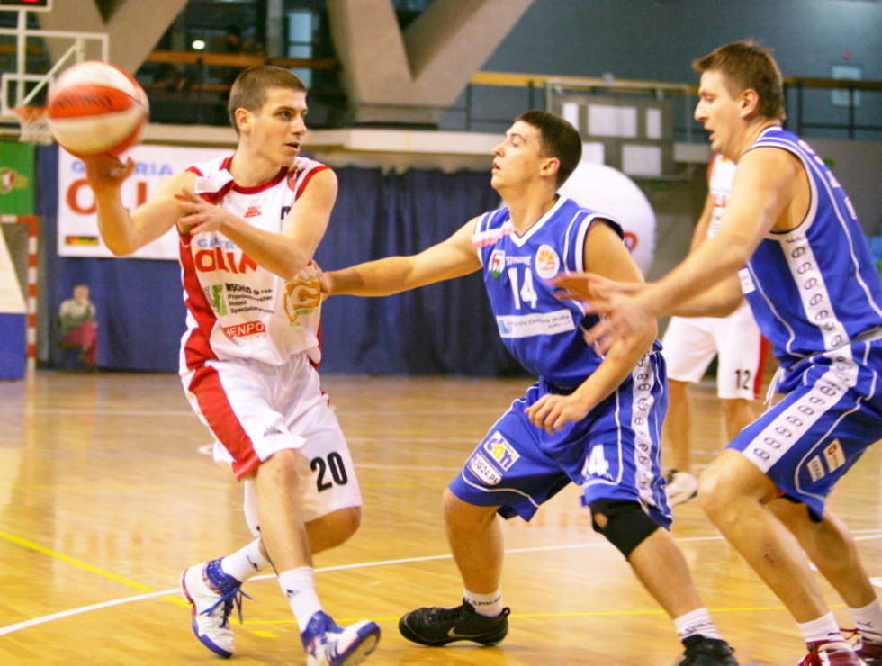  Koszykówka: Olimp-Start Lublin – Sudety Jelenia Góra  (zdjęcie 4) - Autor: Karol Zienkiewicz