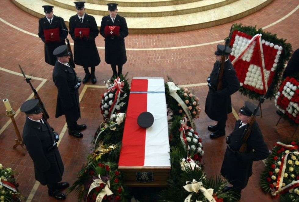  Pogrzeb pilota Tadeusza Góry (zdjęcie 2) - Autor: Jacek Świerczynski