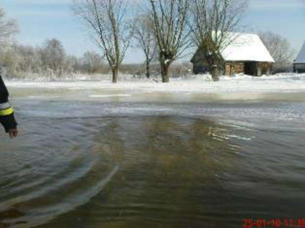  Powódź w Mościcach Dolnych (zdjęcie 2) - Autor: Piotr Oskwarek - KM PSP Biala Podlaska