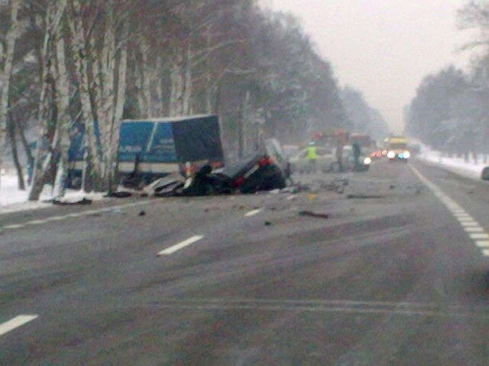  Tragiczny wypadek w Czerwonce Gozdów  - Autor: Pani Katarzyna/Alarm24