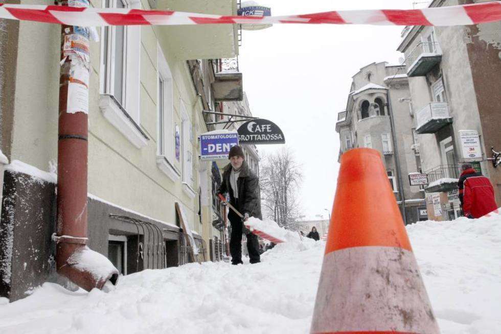  Zima w Lublinie nie odpuszcza. (zdjęcie 5) - Autor: Maciej Kaczanowski