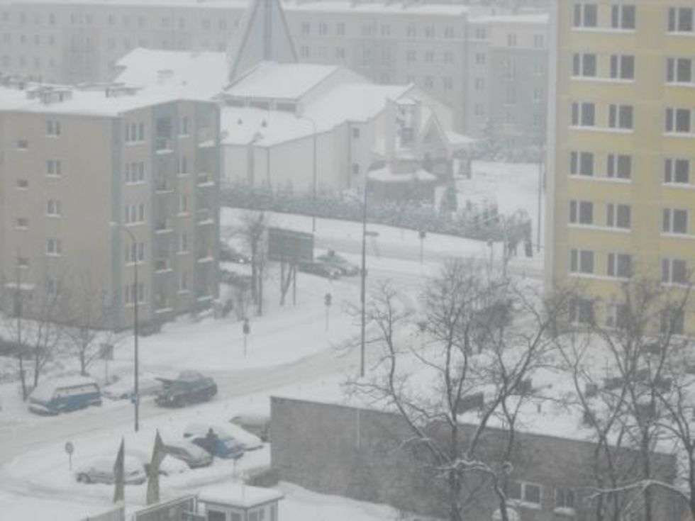  Zima na Bronowicach 