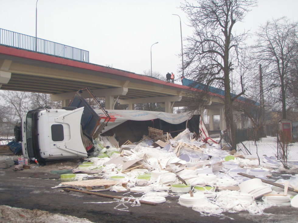  Tragiczny wypadek w Puławach  - Autor: Straz Pozarna Pulawy