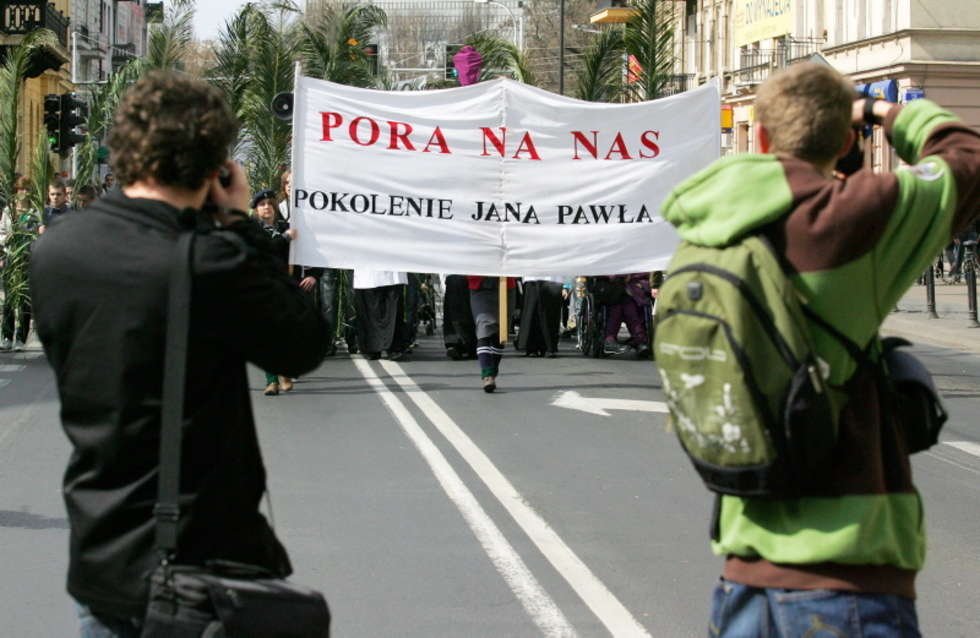  Tak dla życia - Marsz ulicami Lublina (zdjęcie 1) - Autor: Karol Zienkiewicz