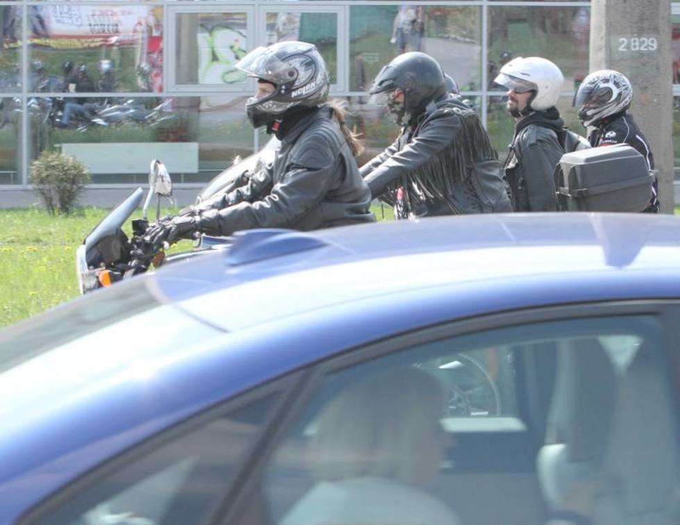  Zlot motocyklistów w Lublinie. (zdjęcie 1) - Autor: Maciej Kaczanowski