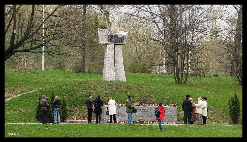   11 kwiecien Pomnik Ofiar Katynia przy ul. Pagi w Lublinie