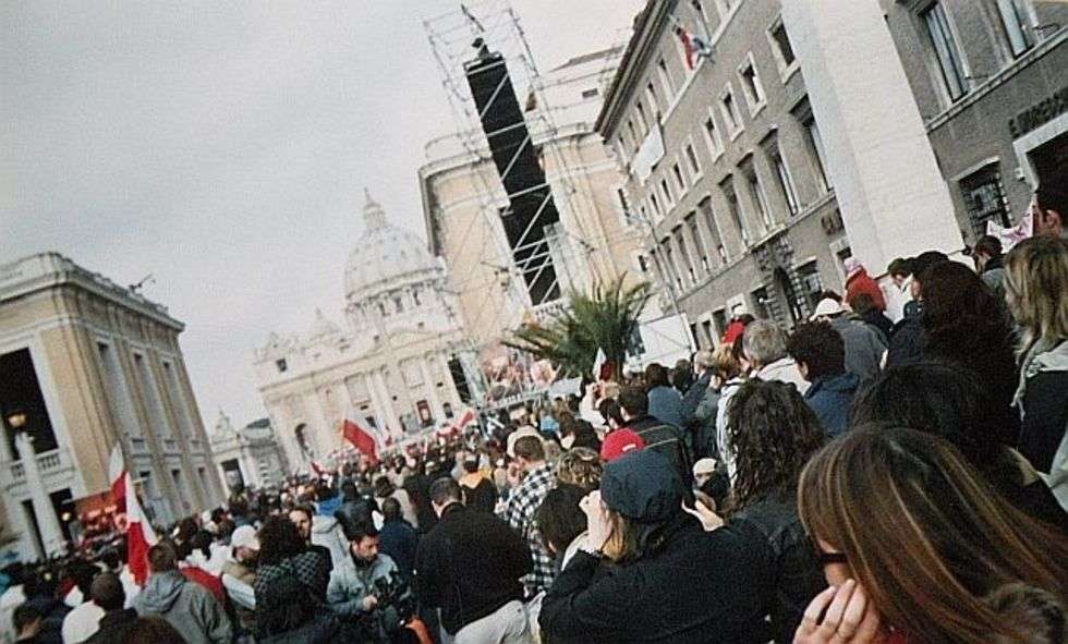  Pożegnanie Jana Pawła II (zdjęcie 33) - Autor: Iwona Bigos