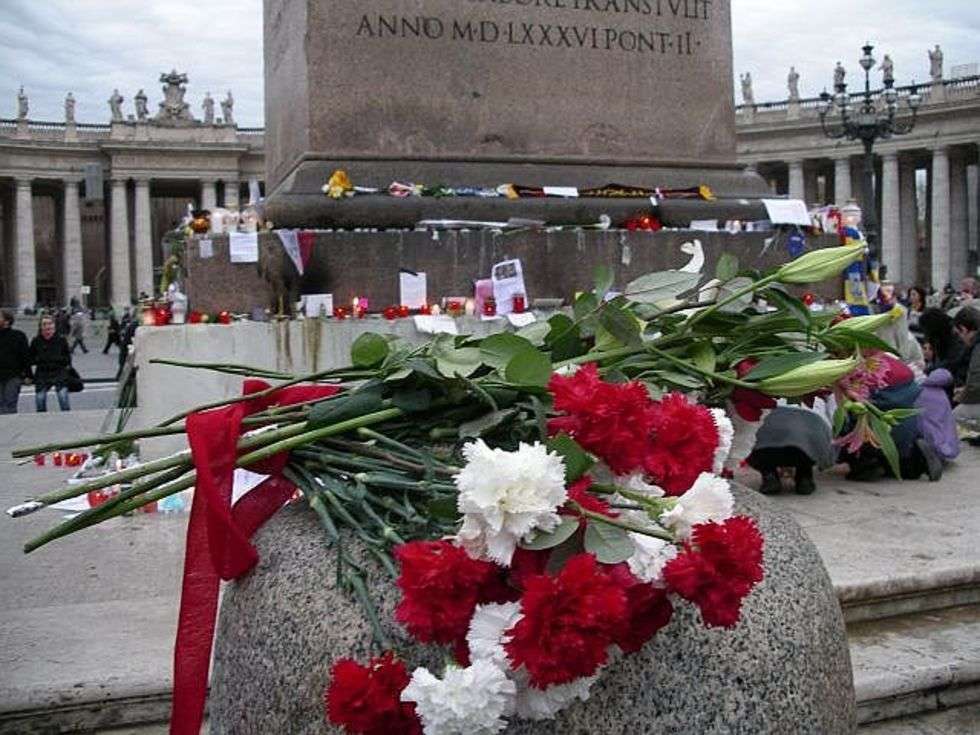  Pożegnanie Jana Pawła II (zdjęcie 35) - Autor: Iwona Bigos