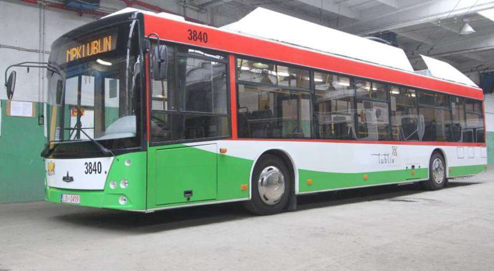  Nowy trolejbus. (zdjęcie 1) - Autor: Maciej Kaczanowski