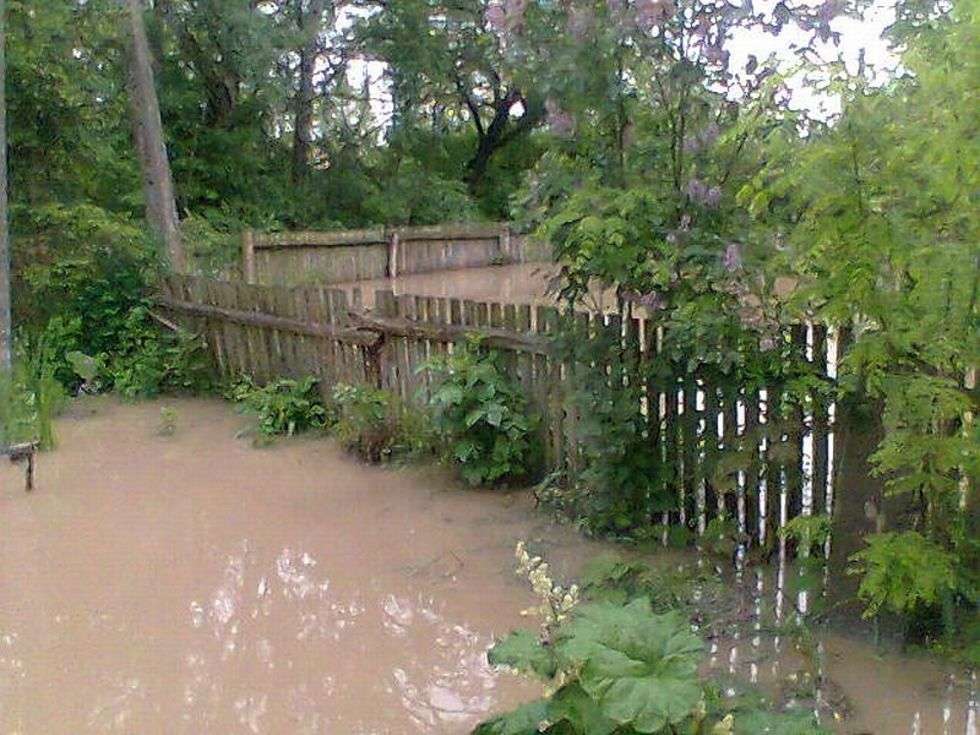  Powódź w Basonii, gm. Józefów nad Wisłą (zdjęcie 4) - Autor: Nika