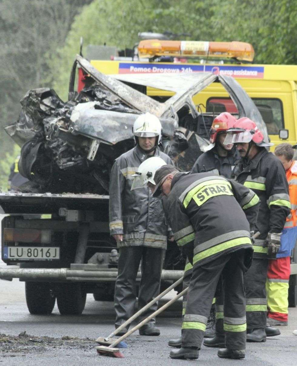  Tragiczny wypadek w Jamach. (zdjęcie 3) - Autor: Maciej Kaczanowski