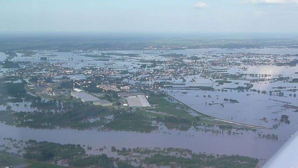  Powódź w Polsce: Sandomierz i okolice (zdjęcie 4) - Autor: Zbigniew Hrabia