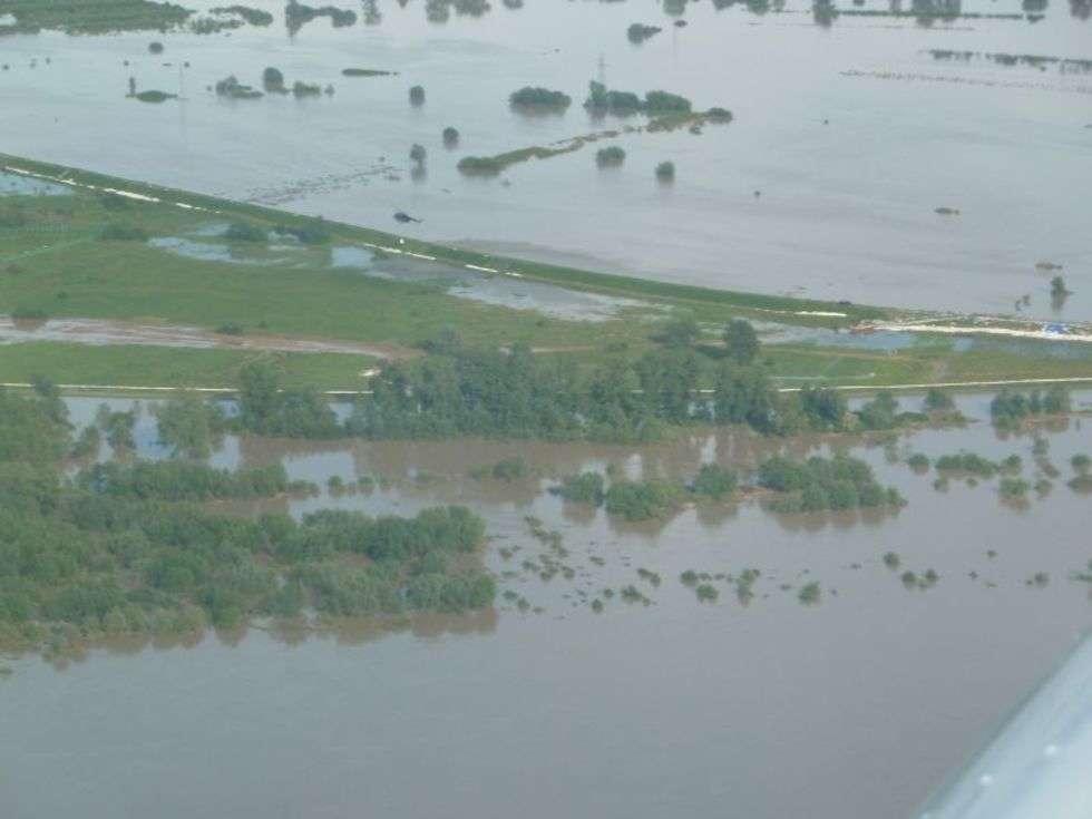  Powódź w Polsce: Sandomierz i okolice (zdjęcie 6) - Autor: Zbigniew Hrabia