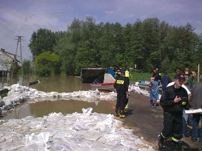 Powódź w gminie Wilków