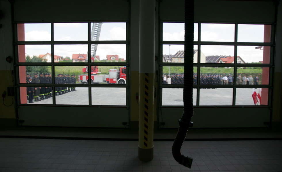  Lubelscy strażacy mają nową siedzibę (zdjęcie 1) - Autor: Karol Zienkiewicz
