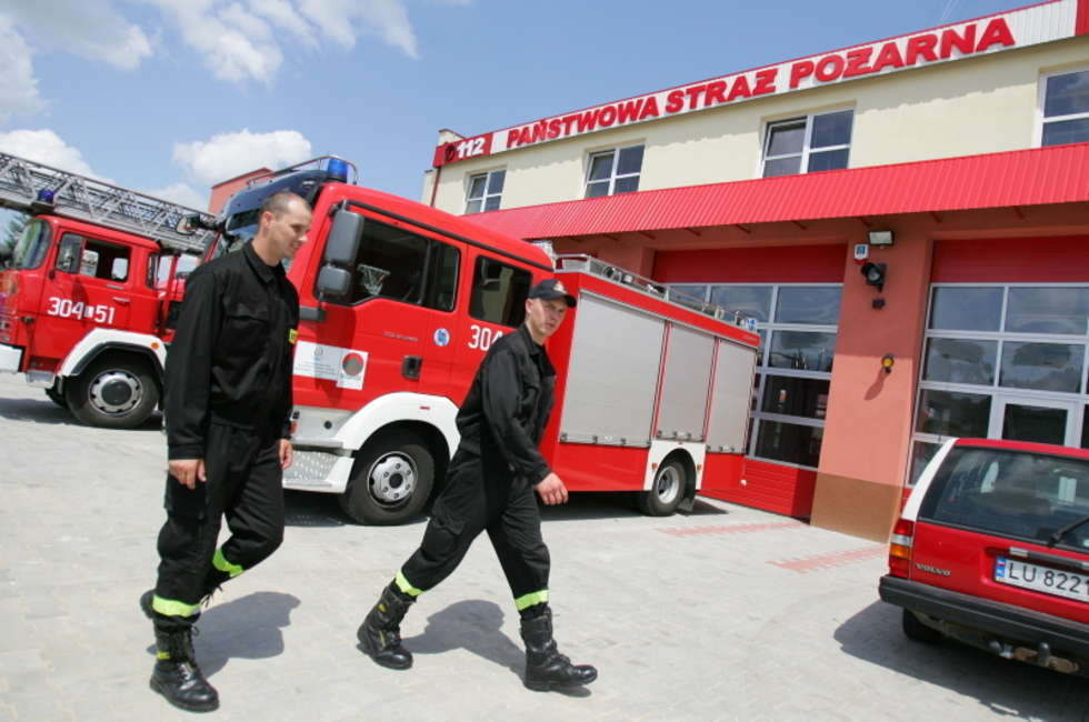  Lubelscy strażacy mają nową siedzibę (zdjęcie 2) - Autor: Karol Zienkiewicz